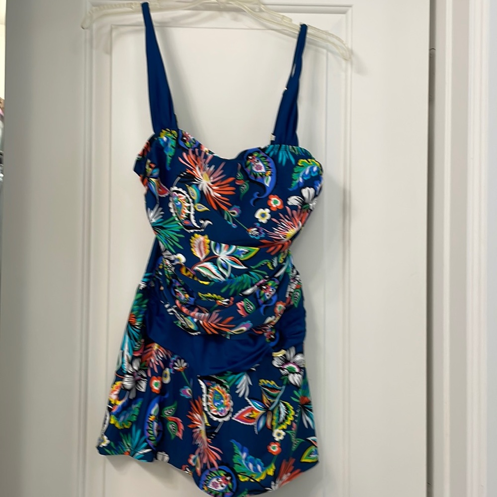 Into the Bleu swim dress